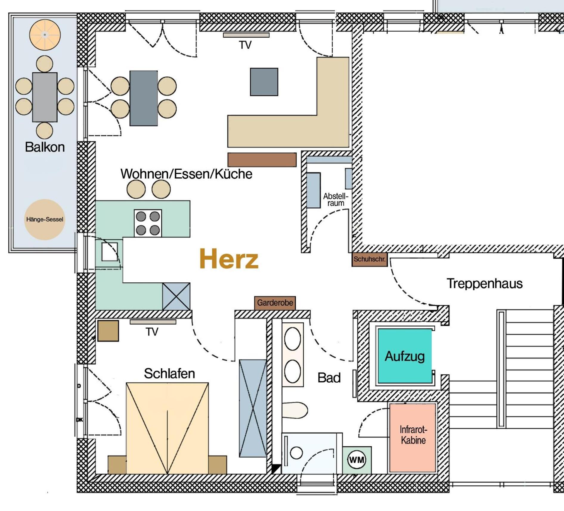 Ocean House Herz Apartment *